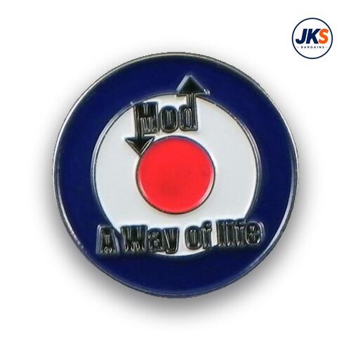 20 x Mod A Way of Life Pin Badges