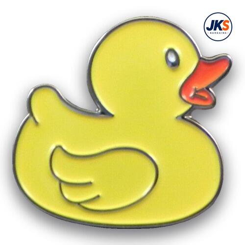 Rubber Duck Pin Badge