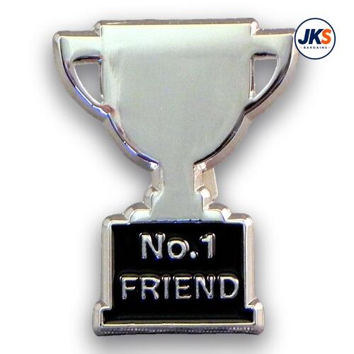 20 x No 1 Friend Pin Badges