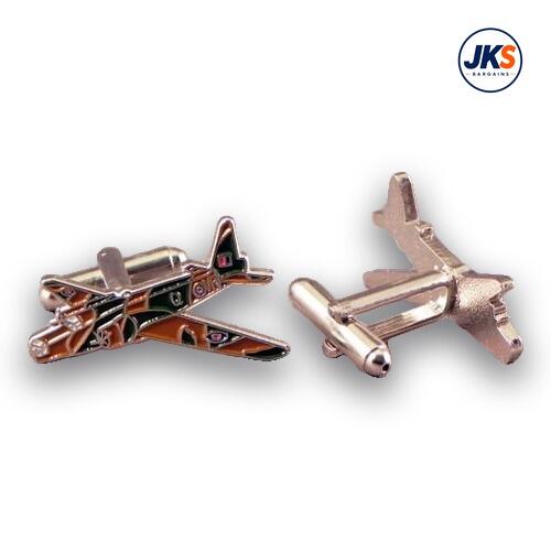 WWII Wellington Bomber Plane Cufflinks