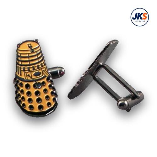 Gold Dalek Cufflinks