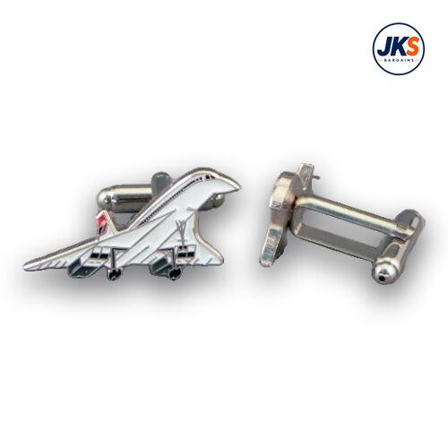 Concorde Plane Cufflinks