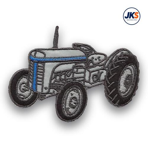 Classic Tractor Iron on Patch