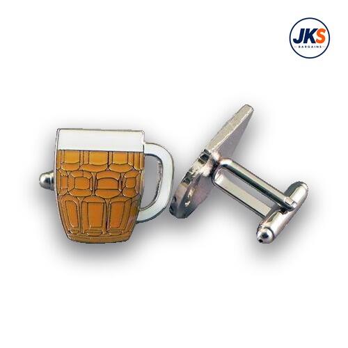 10 Pairs x Beer Glass Cufflinks