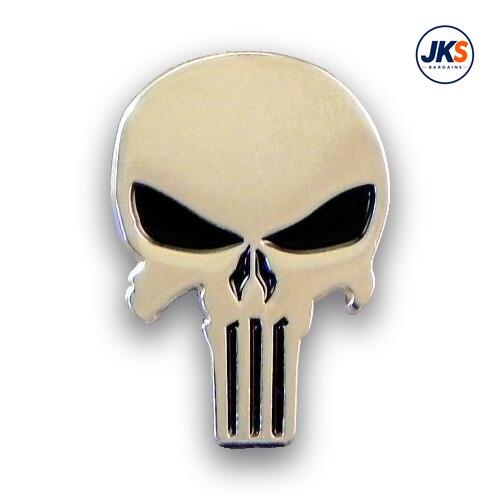 Punisher Skull Badge Pin Badge