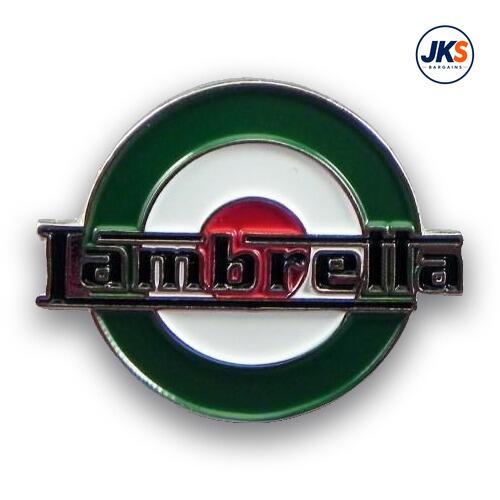 lambretta Roundel In Italian Colours Pin Badge