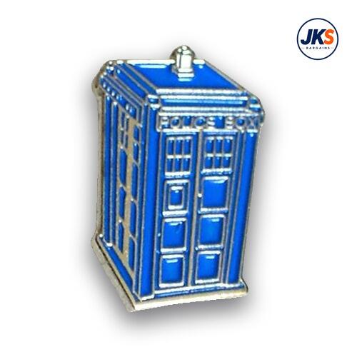 Police box Pin Badge
