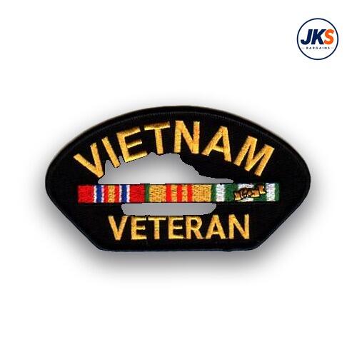 Vietnam Veteran Iron on Patch