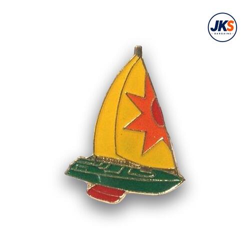 Yacht (Style 2) Pin Badge