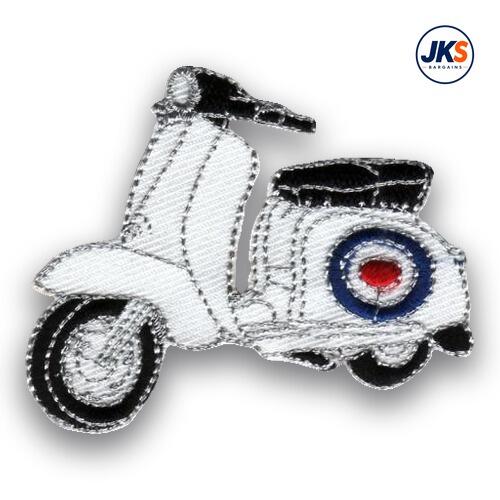 10 x MOD Roundel Scooter Iron on Patch