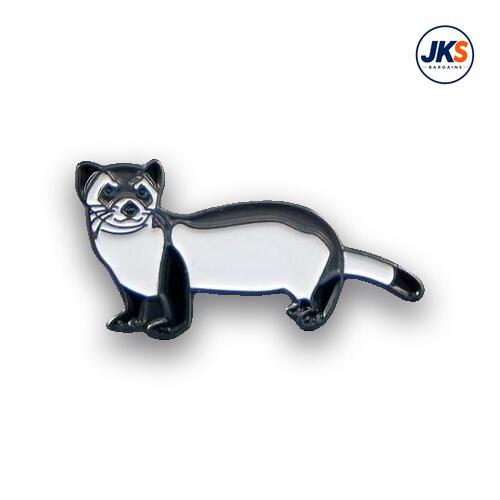 20 x Ferret Pin Badges