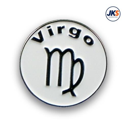 20 x Virgo Pin Badges