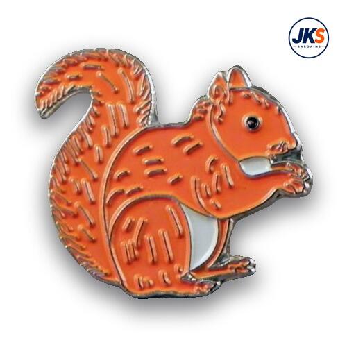 20 x Red Squirrel Pin Badges