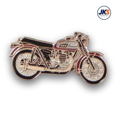 20 x Classic Motorbike (Style 2) Pin Badges