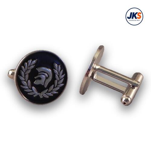 10 Pairs x Trojan Helmet Cufflinks