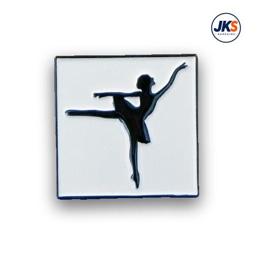 Ballet Dancer Pin Badge