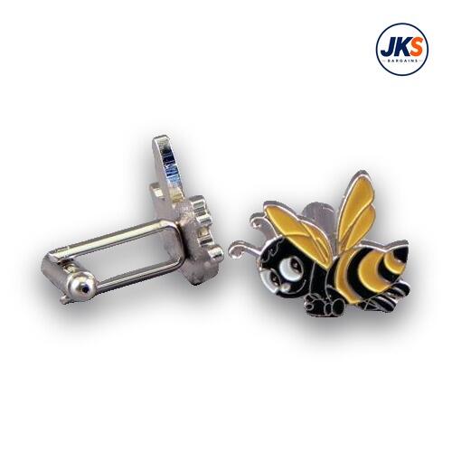 10 Pairs x Cartoon Bee Cufflinks