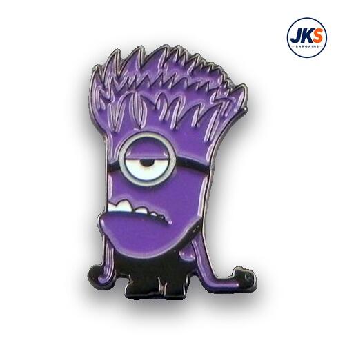 Purple Minion Pin Badge