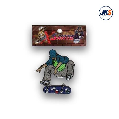 Skate Boarder Style 1 Iron on Patch