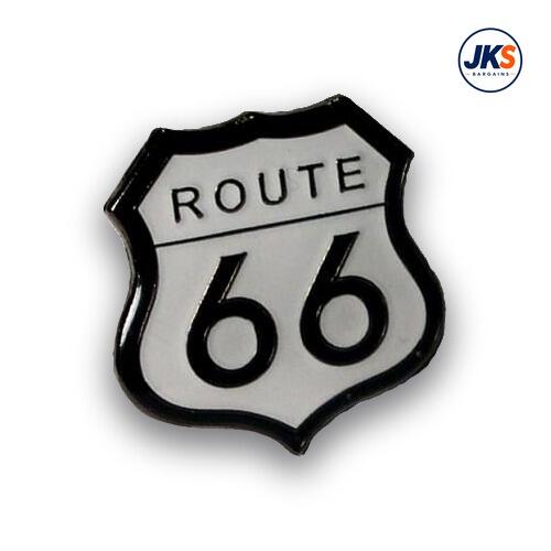 20 x Route 66 Pin Badges