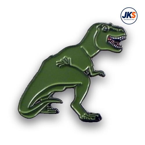 20 x Trex Dinosaur Pin Badges