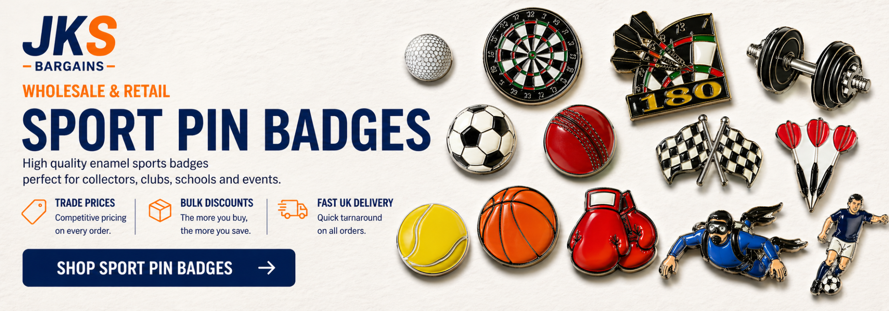 Sports Pin Badges