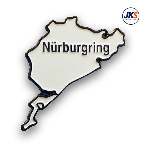 Nurburgring Map Pin Badge