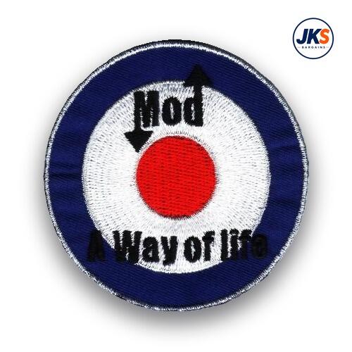 10 x MOD A Way Of Life Iron on Patch