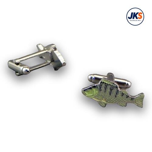 Perch Fish Cufflinks