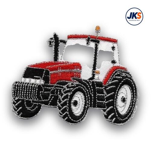 10 x Red Tractor Iron on Patch