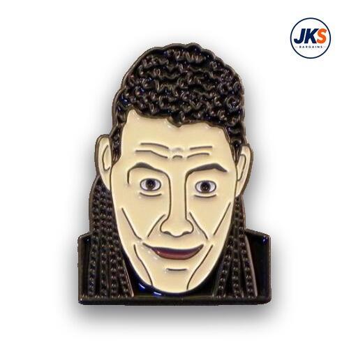 Lister head Pin Badge