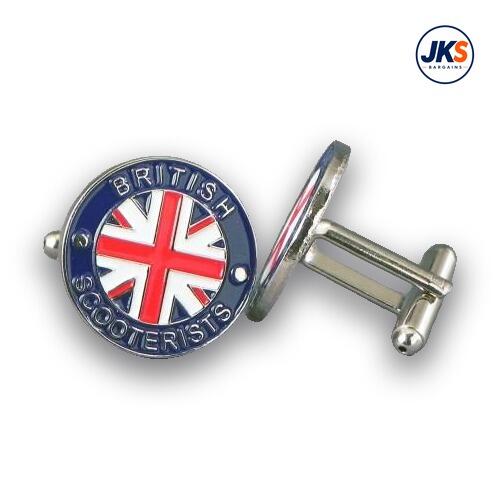 British Scooterist Cufflinks