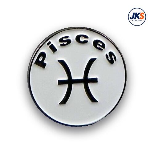 Pisces Pin Badge