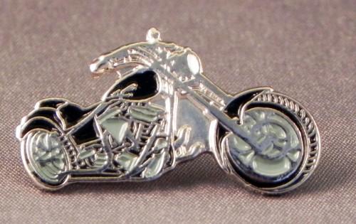 Wholesale 20 x Black Chopper Motorbike Pin Badges | Wholesale Enamel ...