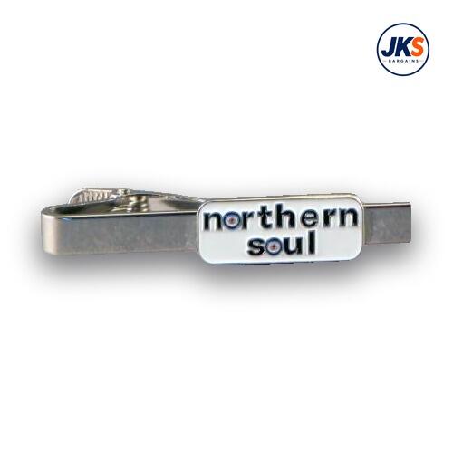Northern Soul Roundel Bar Tie Clip