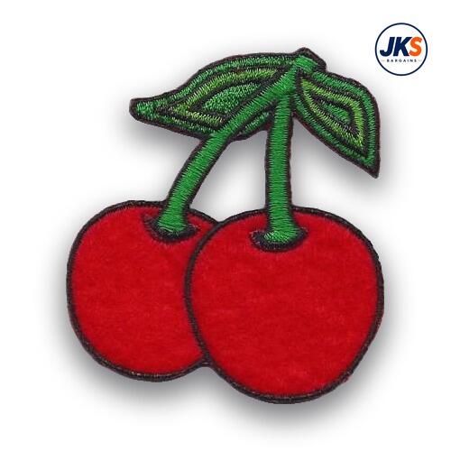 Cherries Iron on Patch