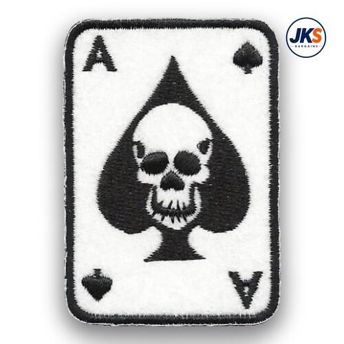 Ace of Spades Iron on Patch