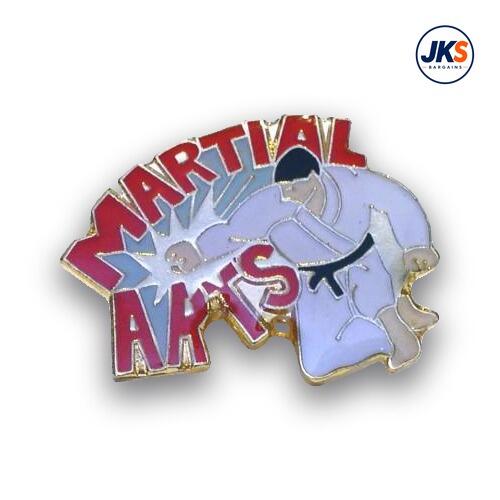Martial Arts Pin Badge