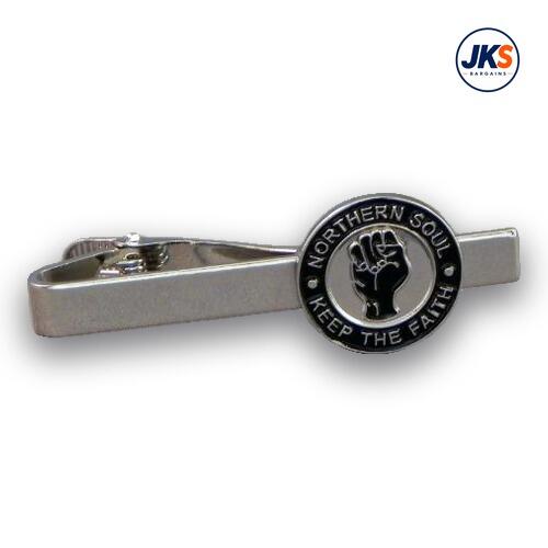 Northern Soul Keep The Faith Tie Clip
