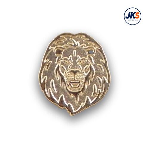 Gold Lion Pin Badge
