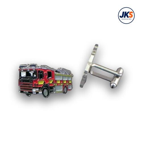 10 Pairs x Fire Engine Cufflinks