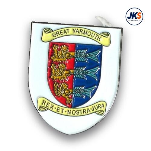 Great Yarmouth Crest Pin Badge