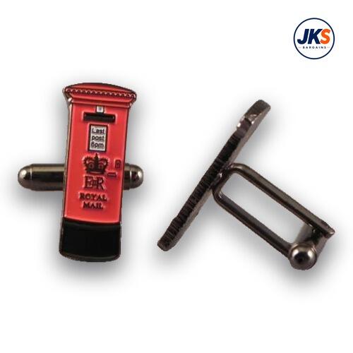 Classic British Red Post Box Cufflinks