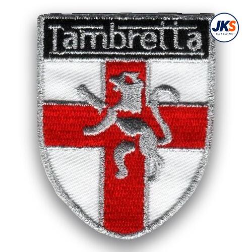 10 x Lambretta England Shield Iron on Patch