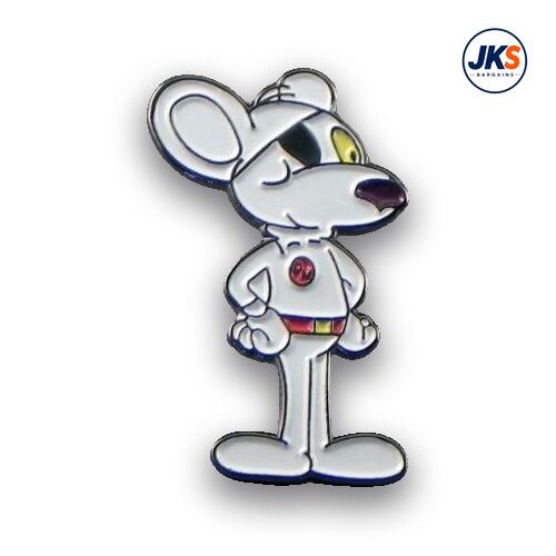 Cartoon Mouse Pin Badge