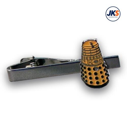 Gold Dalek Tie Clip