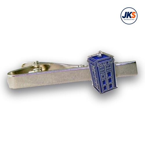 Police Box Tie Clip
