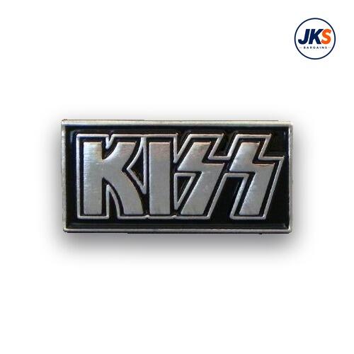 Kiss Pin Badge