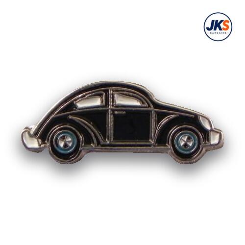 Black Beetle Style Car Pin Badge
