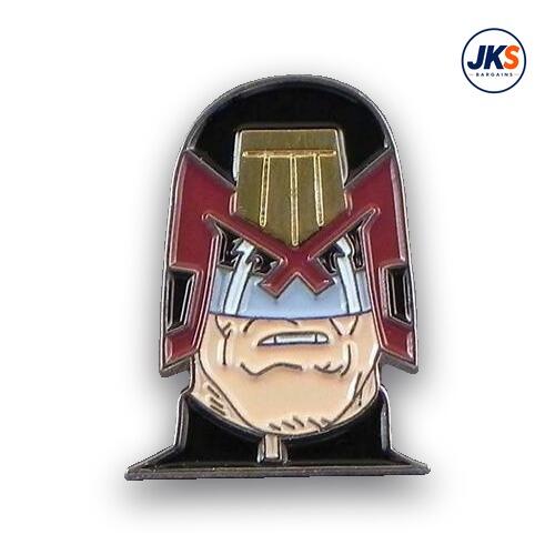 Judge Dread Pin Badge